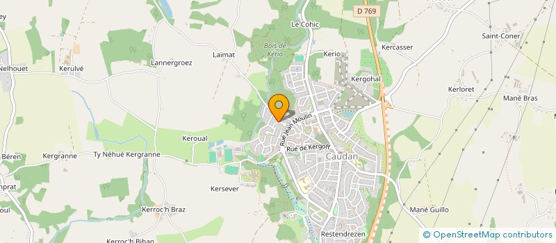 localisation de l'entreprise ASSOCIATION DES CAMBODGIENS DU MORBIHAN à CAUDAN