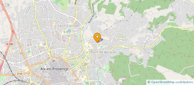 localisation de l'entreprise ASSOCIATION DES CANDIDATS A L'ELECTRIFICATION DES CHALETS DU FOREST DES MARCHES à AIX-EN-PROVENCE