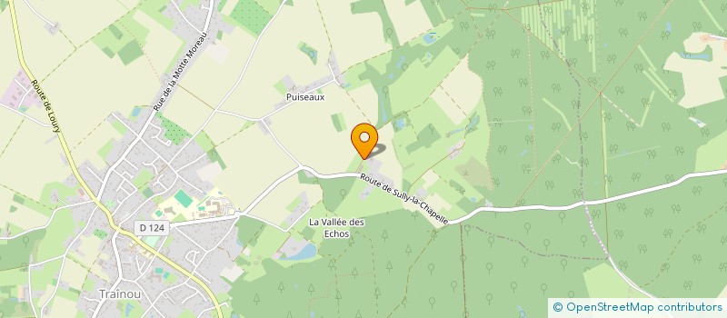 localisation de l'entreprise ASSOCIATION DES CAVALIERS DE TRAINOU à TRAINOU