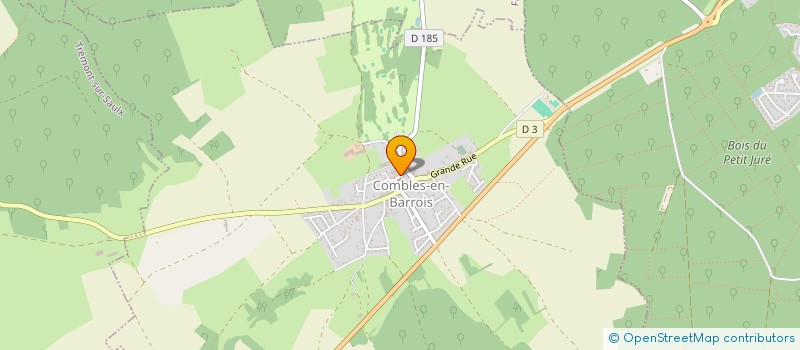 localisation de l'entreprise ASSOCIATION DES CAVALIERS DES ECURIES DE GALANDE à COMBLES-EN-BARROIS