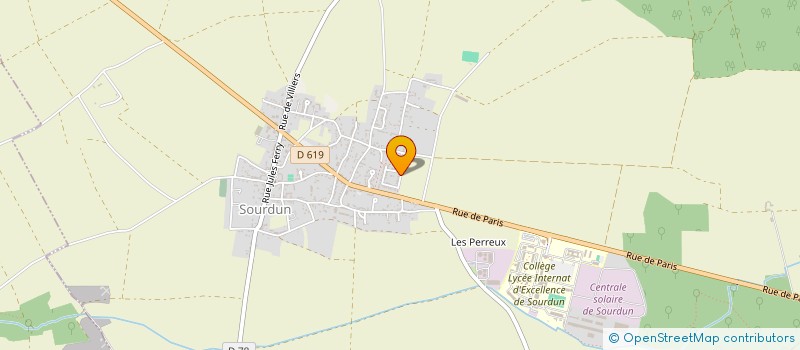 localisation de l'entreprise ASSOCIATION DES CAVALIERS DU CENTRE EQUESTRE DE SOURDUN  SOURDUN