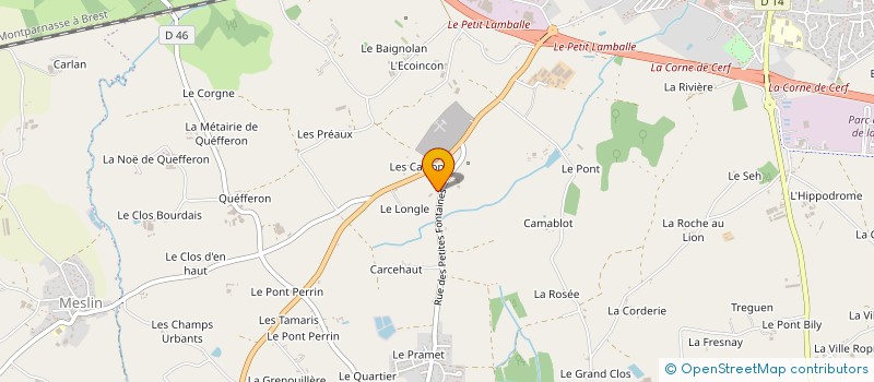 localisation de l'entreprise ASSOCIATION DES CAVALIERS DU GOUESSANT ET DE L'EVRON à LAMBALLE-ARMOR