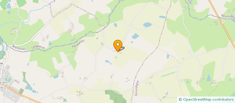 localisation de l'entreprise ASSOCIATION DES CAVALIERS PROPRIETAIRES DES ECURIES DES BELLES FOYES  VERNOUX-EN-GATINE