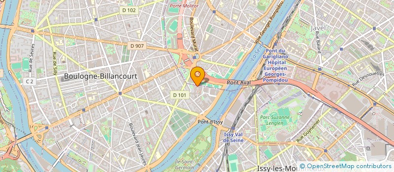 localisation de l'entreprise ASSOCIATION DES CHAINES PRIVEES  BOULOGNE-BILLANCOURT
