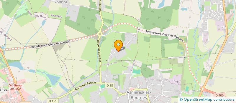 localisation de l'entreprise ASSOCIATION  DES CHASSEURS DE COURIS  VASSELAY