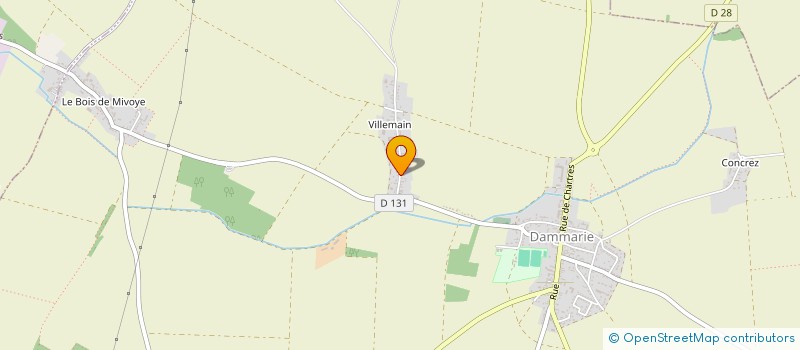 localisation de l'entreprise ASSOCIATION DES CHASSEURS DE DAMMARIE à DAMMARIE
