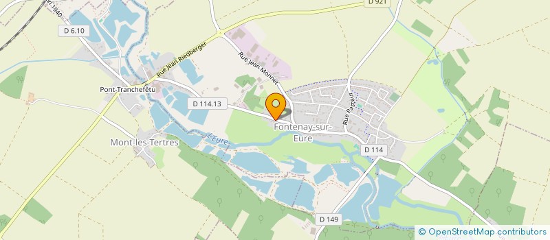 localisation de l'entreprise ASSOCIATION DES CHASSEURS DE LA VALLEE DE EURE ET PAYS DE BEAUCE à FONTENAY-SUR-EURE