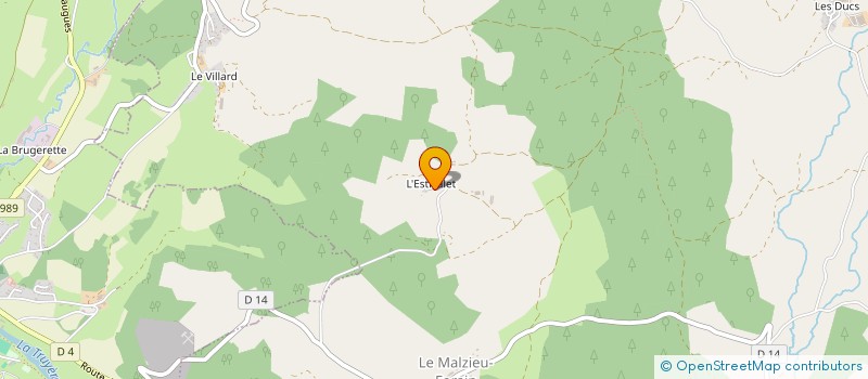 localisation de l'entreprise ASSOCIATION DES CHASSEURS DE SAINT-PRIVAT DU FAU  SAINT-PRIVAT-DU-FAU