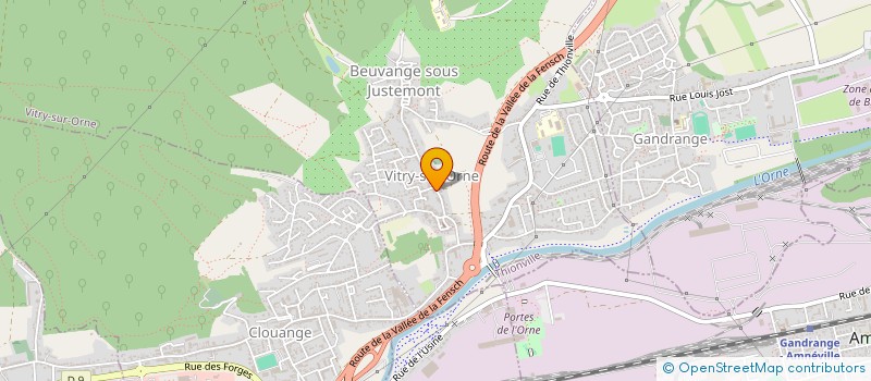 localisation de l'entreprise ASSOCIATION DES CHASSEURS DU SAINT-MICHEL  VITRY-SUR-ORNE