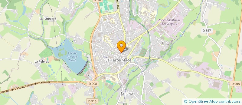 localisation de l'entreprise ASSOCIATION DES CHATS LIBRES FERTOIS à LA FERTE MACE