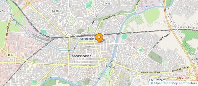 localisation de l'entreprise ASSOCIATION DES CHATS OUBLIES DU CARCASSONNAIS (A.D.C.O.C) à CARCASSONNE