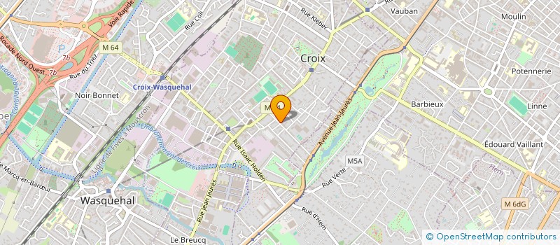 localisation de l'entreprise ASSOCIATION DES CHIENS HEUREUX (ACH) à CROIX