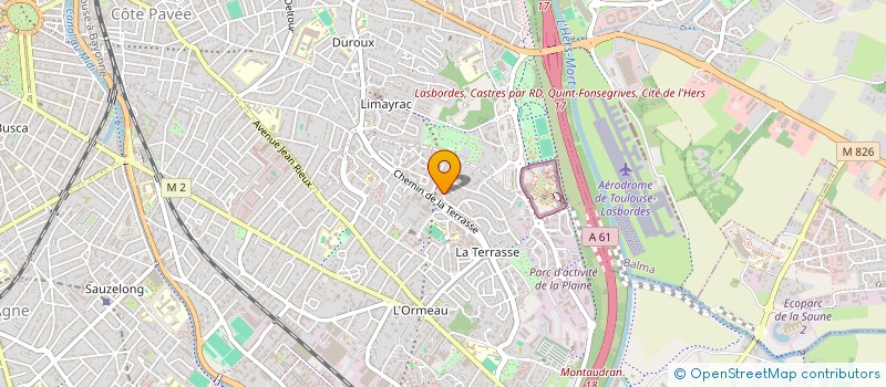 localisation de l'entreprise ASSOCIATION DES CHORALES DE MIDI-PYRENEES(ADCMP) à TOULOUSE