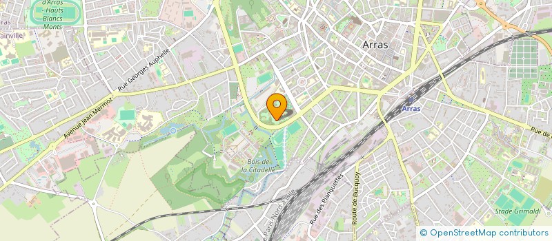 localisation de l'entreprise ASSOCIATION DES CLUBS CORPORATIFS DE LA COMMUNAUTE URBAINE D'ARRAS à ARRAS