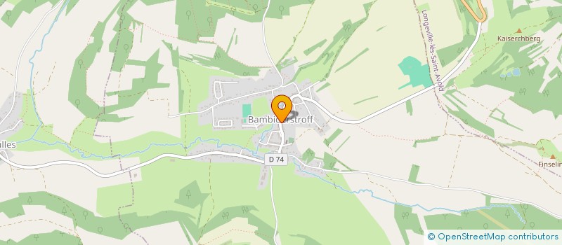 localisation de l'entreprise ASSOCIATION DES CLUBS DE LOISIRS  BAMBIDERSTROFF