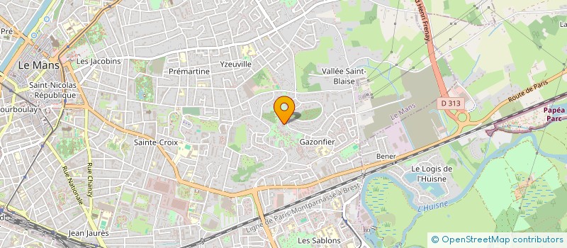 localisation de l'entreprise ASSOCIATION DES COLLECTIONNEURS DE VINYLES 72 (ACV 72)  LE MANS