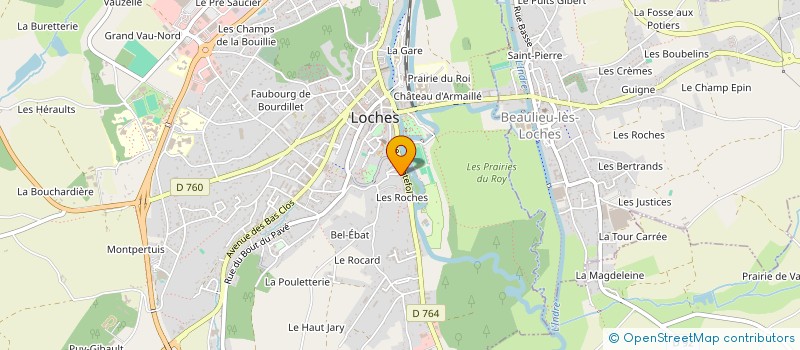 localisation de l'entreprise ASSOCIATION DES COLLECTIONNEURS DU LOCHOIS à LOCHES