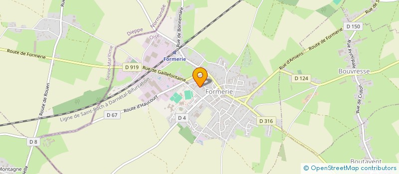 localisation de l'entreprise ASSOCIATION DES COMBATTANTS DE BLARGIES  BLARGIES