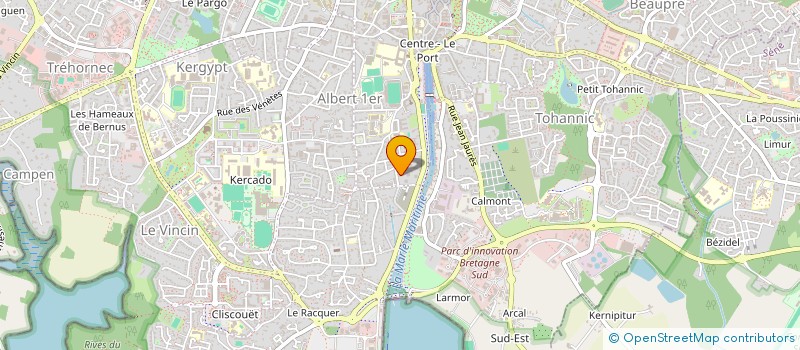 localisation de l'entreprise ASSOCIATION DES COMBATTANTS TOUTES GENERATIONS VANNES GMVA  VANNES