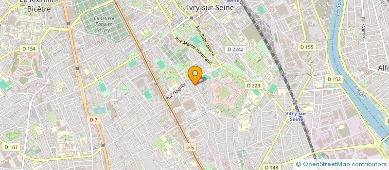 localisation de l'entreprise ASSOCIATION DES COMMERCANTS DE DONGGUAN EN FRANCE  VITRY-SUR-SEINE