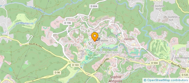 localisation de l'entreprise ASSOCIATION DES COMMERCANTS DE GARBEJAIRE  VALBONNE