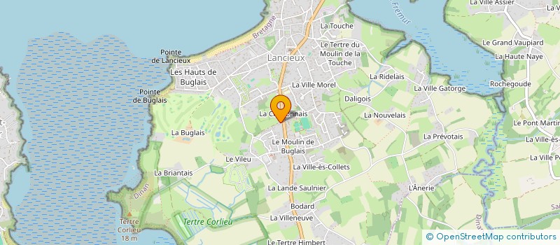 localisation de l'entreprise ASSOCIATION DES COMMERCANTS DE LANCIEUX  LANCIEUX