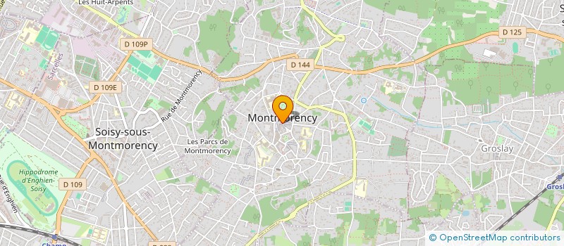 localisation de l'entreprise ASSOCIATION DES COMMERCANTS DE MONTMORENCY  MONTMORENCY
