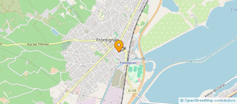 localisation de l'entreprise ASSOCIATION DES COMMERCANTS DU COEUR DE VILLE DE FRONTIGNAN (ACCVF) à FRONTIGNAN