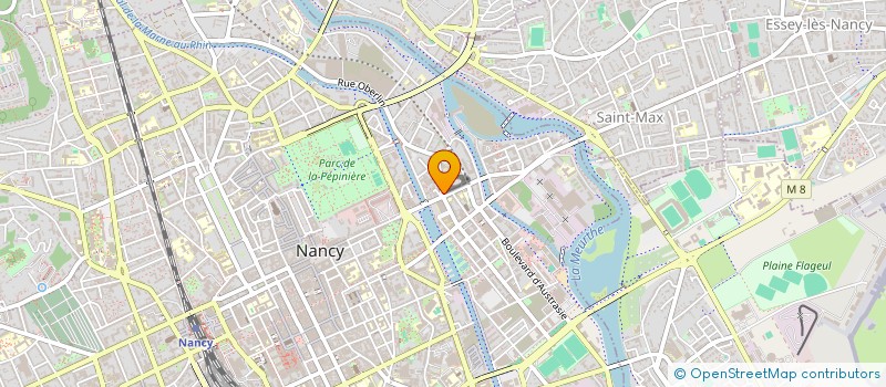 localisation de l'entreprise ASSOCIATION DES COMMERCANTS DU MARCHE CENTRAL DE NANCY  NANCY