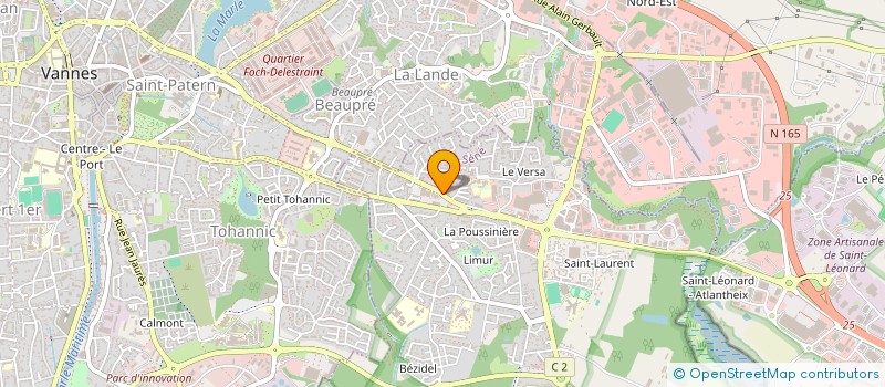 localisation de l'entreprise ASSOCIATION DES COMMERCANTS DU POULFANC à SENE