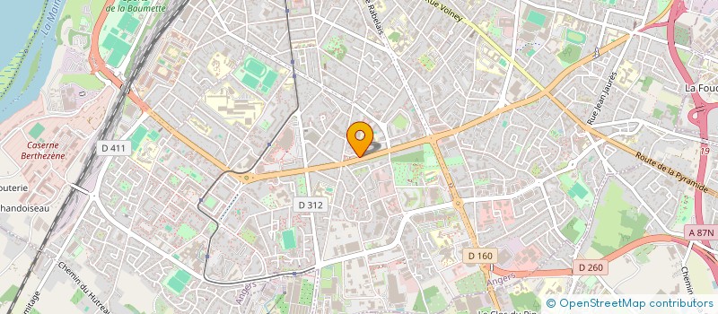 localisation de l'entreprise ASSOCIATION DES COMMERCANTS DU VILLAGE LORETTE à ANGERS