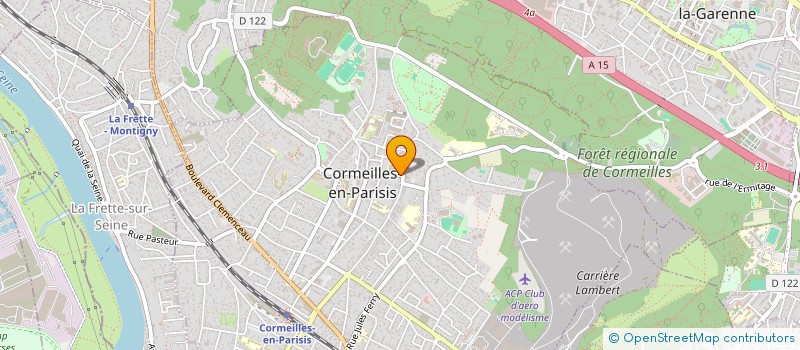 localisation de l'entreprise ASSOCIATION DES COMMERCANTS ET ARTISANS DE LA VILLE DE CORMEILLES EN PARISIS-ACAV à CORMEILLES-EN-PARISIS