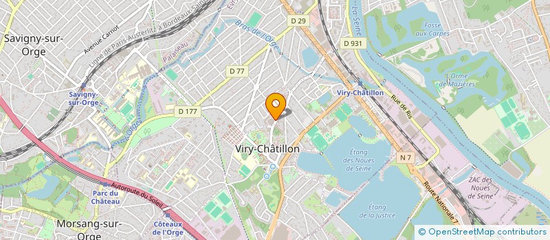 localisation de l'entreprise ASSOCIATION DES COMMERCANTS ET ARTISANS DE VIRY-CHATILLON à VIRY CHATILLON