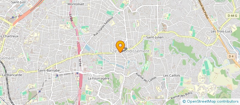 localisation de l'entreprise ASSOCIATION DES COMMERCANTS ET ARTISANTS DU CENTRE BEAUMONT à MARSEILLE