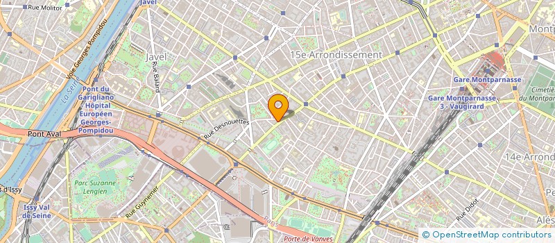 localisation de l'entreprise ASSOCIATION DES COMMERCANTS PORTE DE VERSAILLES  PARIS