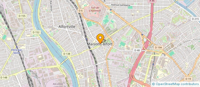 localisation de l'entreprise ASSOCIATION DES COMMUNAUX MAISONS ALFORT à MAISONS-ALFORT