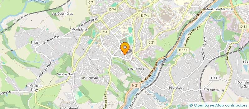 localisation de l'entreprise ASSOCIATION DES COMMUNES JUMELEES DE NOUVELLE-AQUITAINE à ISLE
