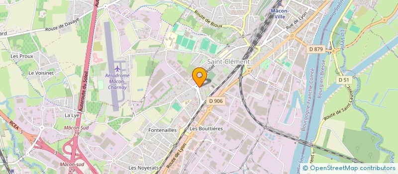 localisation de l'entreprise ASSOCIATION DES COMORIENS DE MACON ACM à MACON