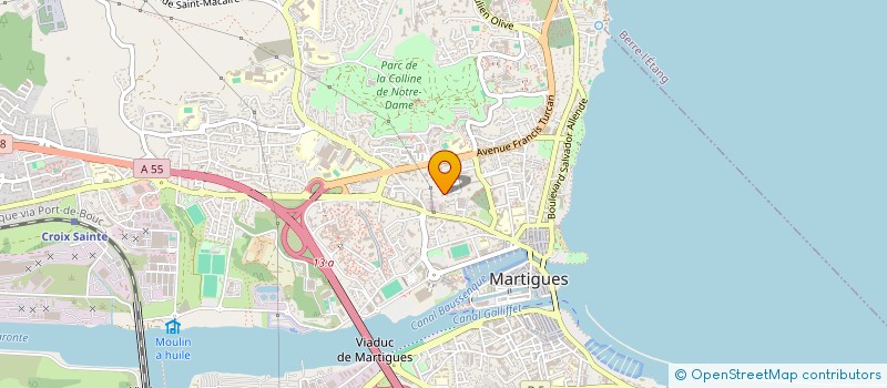 localisation de l'entreprise ASSOCIATION DES COMORIENS ET AMIS DE LA COMMUNE DE MARTIGUES à MARTIGUES