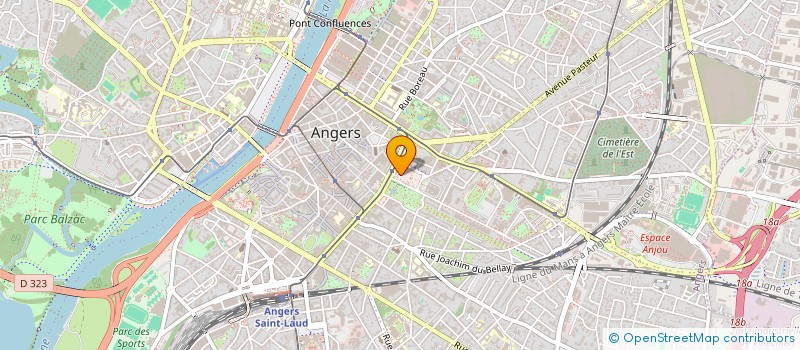 localisation de l'entreprise ASSOCIATION DES CONCILIATEURS DE JUSTICE COUR D APPEL D ANGERS à ANGERS