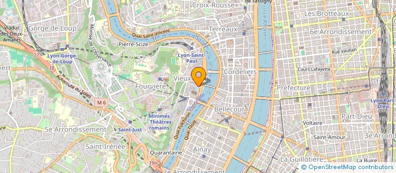 localisation de l'entreprise ASSOCIATION DES CONCILIATEURS DE JUSTICE DE LA COUR D APPEL DE LYON à LYON