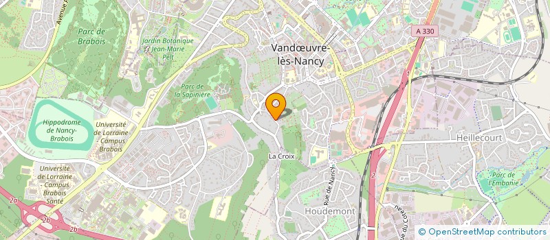 localisation de l'entreprise ASSOCIATION DES CONCILIATEURS DE JUSTICE DE LA COUR D'APPEL DE NANCY  VANDUVRE-LES-NANCY