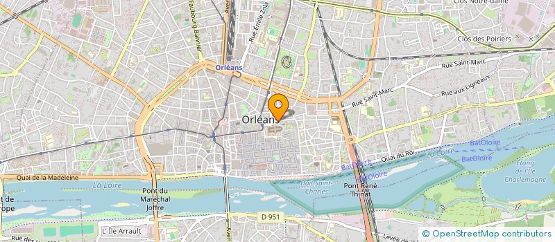 localisation de l'entreprise ASSOCIATION DES CONFERENCES à ORLEANS
