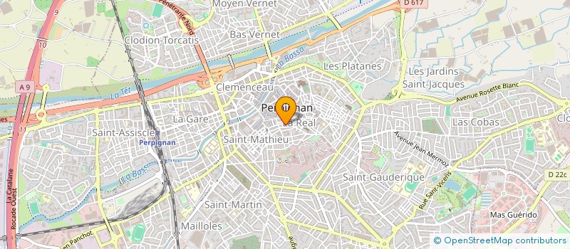 localisation de l'entreprise ASSOCIATION DES CONJOINTS SURVIVANTS ET PARENTS D'ORPHELINS DES PYRENEES ORIENTALES à PERPIGNAN
