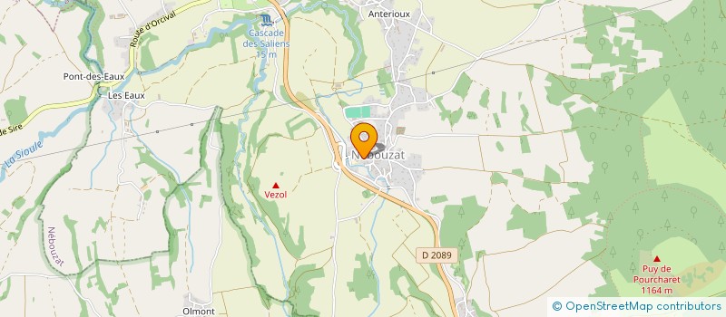 localisation de l'entreprise ASSOCIATION DES CONSCRITS D'AURIERES  AURIERES