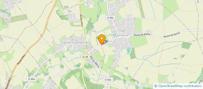 localisation de l'entreprise ASSOCIATION DES CONSCRITS DE LA CLASSE EN 5 DE MISERIEUX  MISERIEUX