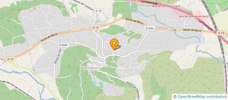 localisation de l'entreprise ASSOCIATION DES CONSULTANTS DE LA FONCTION PUBLIQUE ET PRIVEE (ACFPP)  VENTABREN