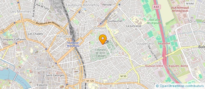 localisation de l'entreprise ASSOCIATION DES COPROPRIETAIRES DE L'OBELISQUE à TOULOUSE