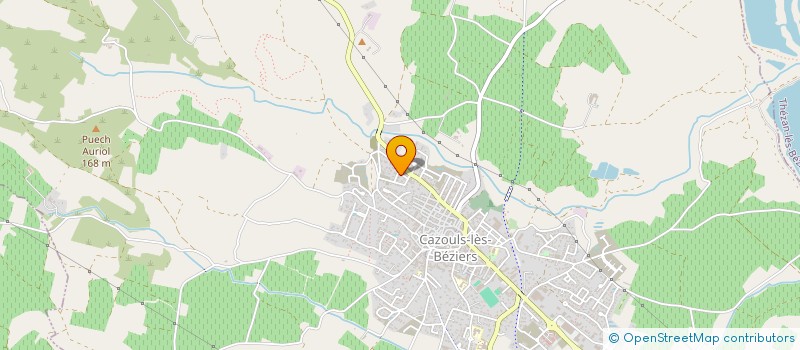 localisation de l'entreprise ASSOCIATION DES DEGUSTATEURS D'ENSERUNE à CAZOULS-LES-BEZIERS
