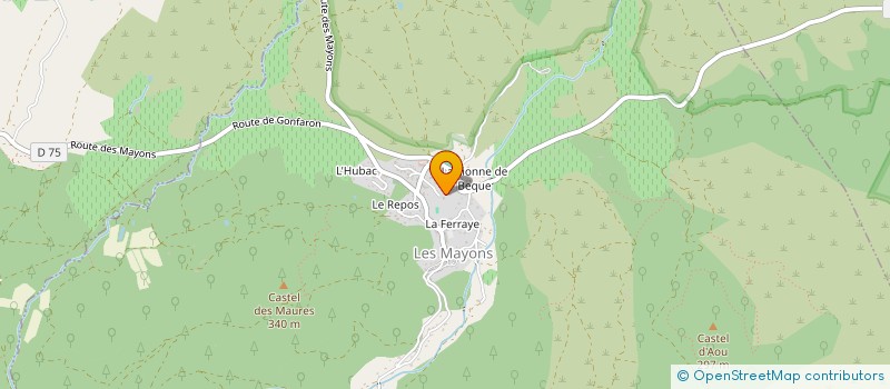 localisation de l'entreprise ASSOCIATION DES DELEGUES DEPARTEMENTAUX DE L EDUCATION NATIONALE CIRCONSCRIPTION DU MUY à LES MAYONS